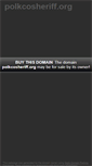 Mobile Screenshot of polkcosheriff.org